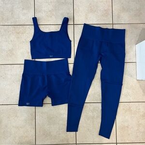 Set Active Set - Bra, Leggings & Shorts in Sculptflex